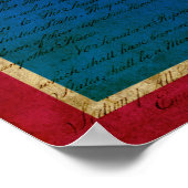 Wyoming State Flag Poster (Hoek)