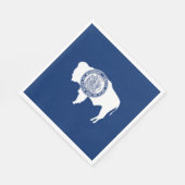 Wyoming State Flag Servet (Hoek)