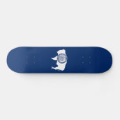 Wyoming State Flag Skateboard (Horizontaal)