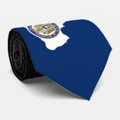 Wyoming State Flag Stropdas (Opgerold)