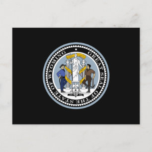 Wyoming State Seal Briefkaart