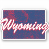 Wyoming Sticker (Voorkant)