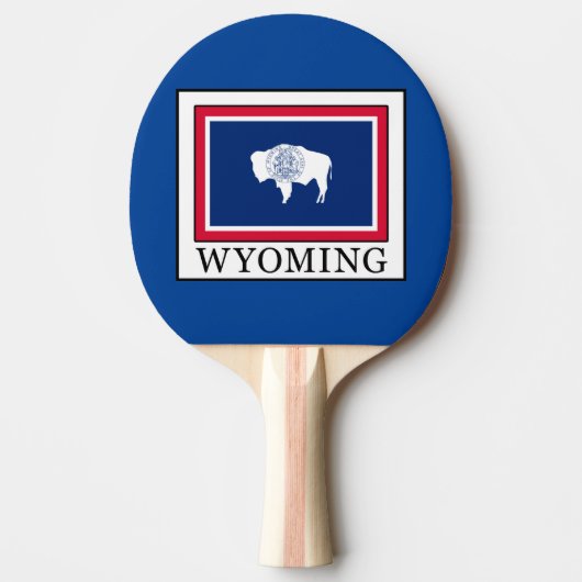Wyoming Tafeltennisbatje (Voorkant)