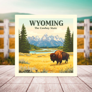  Wyoming Tegeltje