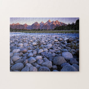 Wyoming, Teton National Park, Slangenrivier Legpuzzel
