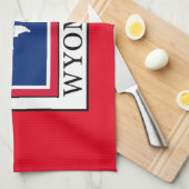 Wyoming Theedoek (Quarter Fold)