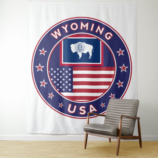 Wyoming Wandkleed (In situ)