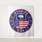 Wyoming Wandkleed (Voorkant)