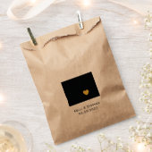 Wyoming Wedding Favor Treat Sacks, Sacs Cadeaux (Coupé)