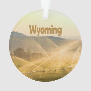 Wyoming Wild West Boerderij Land Ranch Ornament