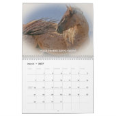 Wyoming wilde paarden kalender (Mar 2027)