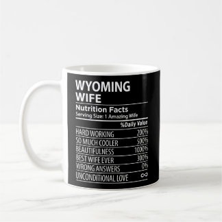Wyoming Wy Nutrition Facts Verenigde Staten Staat Koffiemok
