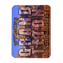 Wyoming's Grand Teton National Park magneet