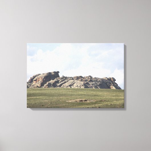 Wyoming's Vedauwoo Canvas (Voorkant)