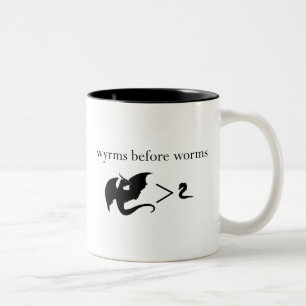 Wyrms voor Worms Mok