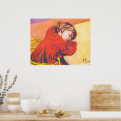 Wyspianski, Slapende Stas, 1904 Poster (Keuken)