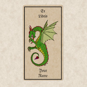 Wyvern Bookplate Etiket