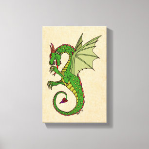 Wyvern Canvas Afdruk