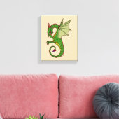 Wyvern Canvas Afdruk (Insitu (Woonkamer))