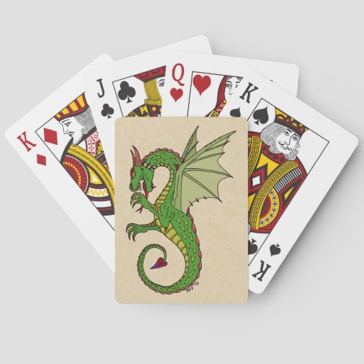 Wyvern Speelkaarten (Achterkant)