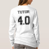 WyzAnt.com Tutor 4.0 Lange hoes T T-shirt (Achterkant)