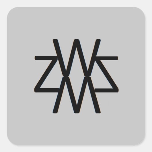 WZSM LOGO STICKER (Voorkant)
