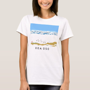 X0A 0S0 Digitaal t-shirt voor poolcirkel