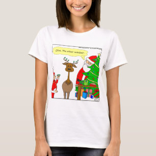 x79 olijf de andere rendiercartoon t-shirt