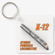 X-12 Atoomkrachtlocomotief Dubbelzijdige Sleutelha