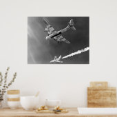 X-2 Rocket Plane Poster (Keuken)
