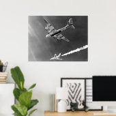X-2 Rocket Plane Poster (Thuiskantoor)