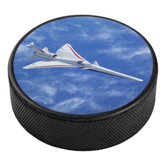 X-59 Supersonic Jet Vliegtuig met laag bereik Hockey Puck (3/4)