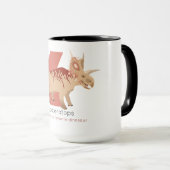 X comme Xenoceratops Mug (Devant droit)
