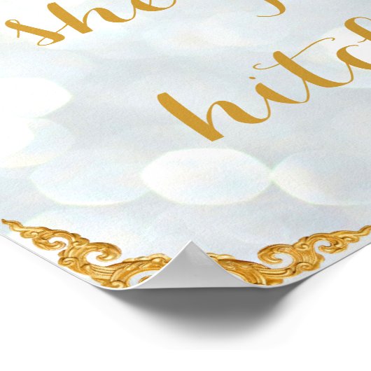 X dagen tot ze gegeten wordt. poster (Hoek)