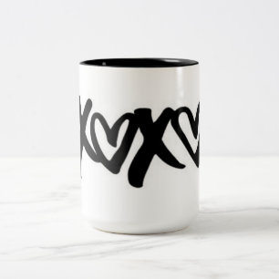 X ET O MUG "JE T'AIME" POUR LUI OU ELLE