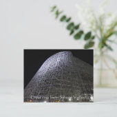 X.ITINÉRAIRES : Carte postale unique Hangar (Debout devant)