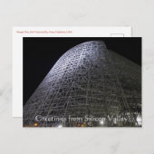 X.ITINÉRAIRES : Carte postale unique Hangar (Devant / Derrière)