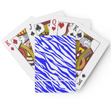 x Katzsmooth Blauw/witte randloze kaartspellen