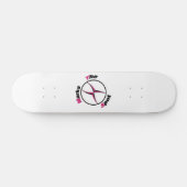 X markeert de plaats skateboard (Horizontaal)
