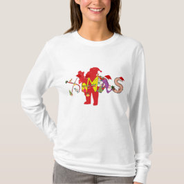 X-MAS1 beroemd gemaakt door Kriyas Colection T-shirt