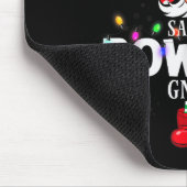 X-mas Santa's Bowling Gnome Christmas Matching Muismat (Hoek)