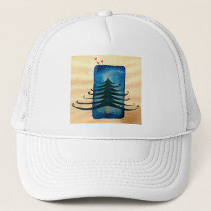 X-masTree Kerst Vakantie Trucker Hoed Pet