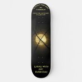 X MERKT DE SPOT SKATEBOARD (Voorkant)