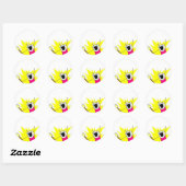 X naar de Y Alle dingen meme stickers (Vel)