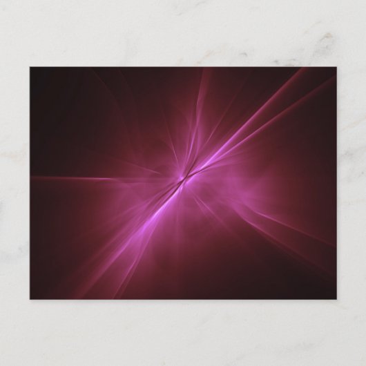 X-Ray Colorburst - Roze Briefkaart (Voorkant)