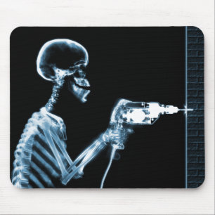 X-RAY CONSTRUCTION SKELETON DRILLING BLUE MUISMAT