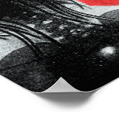 X-Ray D'Une Femme Dans Une Poster De Corse (Coin)