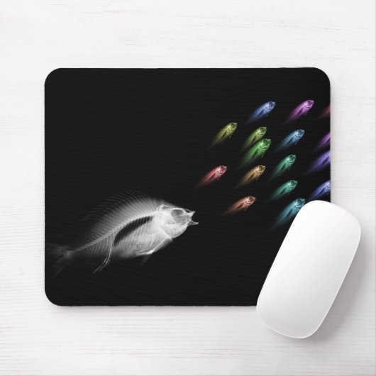 X-RAY FISH CHASE - RAINBOW MUISMAT (Met muis)