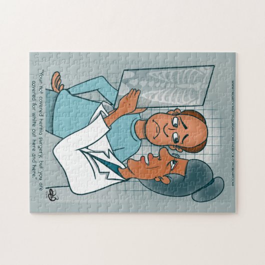 X-Ray Jigzaag Puzzle Legpuzzel (Horizontaal)