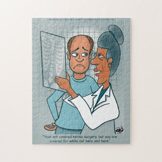 X-Ray Jigzaag Puzzle Legpuzzel (Verticaal)